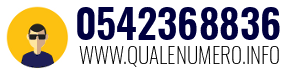 Numero di telefono 0542368836 0542368836