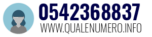Numero di telefono 0542368837 0542368837