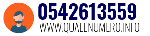 Numero di telefono 0542613559 0542613559