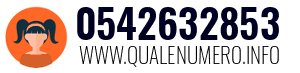 Numero di telefono 0542632853 0542632853