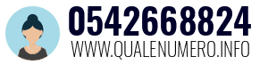 Numero di telefono 0542668824 0542668824