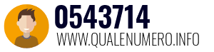 Numero di telefono 0543714 0543714