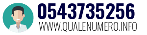 Numero di telefono 0543735256 0543735256