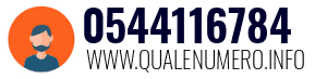 Numero di telefono 0544116784 0544116784