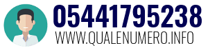 Numero di telefono 05441795238 05441795238