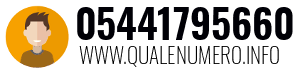 Numero di telefono 05441795660 05441795660