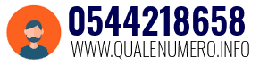 Numero di telefono 0544218658 0544218658