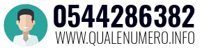 Numero di telefono 0544286382 0544286382