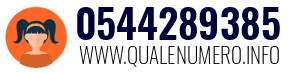 Numero di telefono 0544289385 0544289385