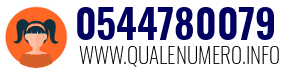 Numero di telefono 0544780079 0544780079