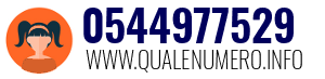Numero di telefono 0544977529 0544977529