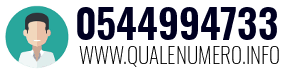 Numero di telefono 0544994733 0544994733