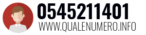 Numero di telefono 0545211401 0545211401