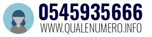 Numero di telefono 0545935666 0545935666