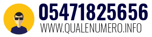 Numero di telefono 05471825656 05471825656