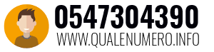 Numero di telefono 0547304390 0547304390