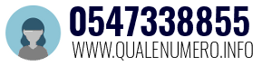 Numero di telefono 0547338855 0547338855