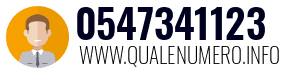 Numero di telefono 0547341123 0547341123