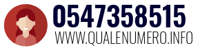 Numero di telefono 0547358515 0547358515