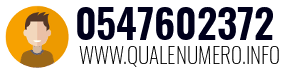 Numero di telefono 0547602372 0547602372