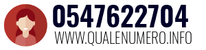 Numero di telefono 0547622704 0547622704