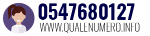 Numero di telefono 0547680127 0547680127