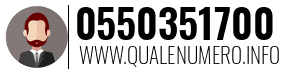 Numero di telefono 0550351700 0550351700