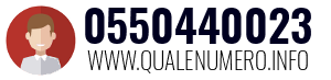 Numero di telefono 0550440023 0550440023