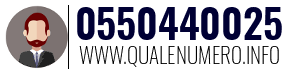 Numero di telefono 0550440025 0550440025