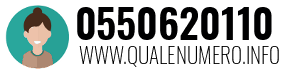 Numero di telefono 0550620110 0550620110