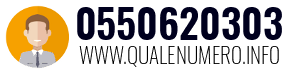 Numero di telefono 0550620303 0550620303