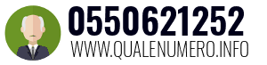 Numero di telefono 0550621252 0550621252