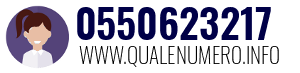 Numero di telefono 0550623217 0550623217