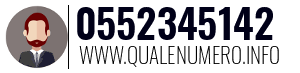 Numero di telefono 0552345142 0552345142