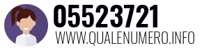 Numero di telefono 05523721 05523721