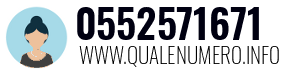Numero di telefono 0552571671 0552571671