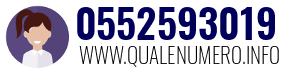 Numero di telefono 0552593019 0552593019