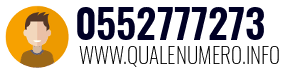 Numero di telefono 0552777273 0552777273