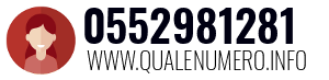 Numero di telefono 0552981281 0552981281