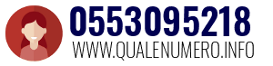Numero di telefono 0553095218 0553095218