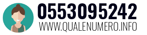 Numero di telefono 0553095242 0553095242