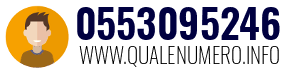 Numero di telefono 0553095246 0553095246