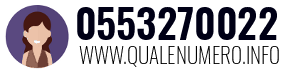 Numero di telefono 0553270022 0553270022