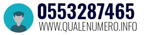Numero di telefono 0553287465 0553287465