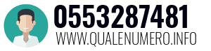 Numero di telefono 0553287481 0553287481