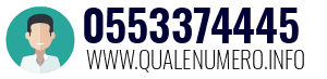 Numero di telefono 0553374445 0553374445