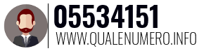 Numero di telefono 05534151 05534151