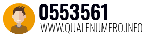 Numero di telefono 0553561 0553561