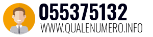 Numero di telefono 055375132 055375132