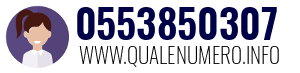 Numero di telefono 0553850307 0553850307